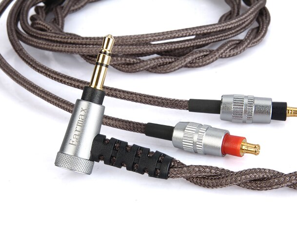 Upgrade BALANCED HIFI Audio Cable For Audio Technica ATH MSR 7 B ATH-MSR7b Headphone 4.4mm 3.5mm 2.5mm Plugs: SKY BLUE