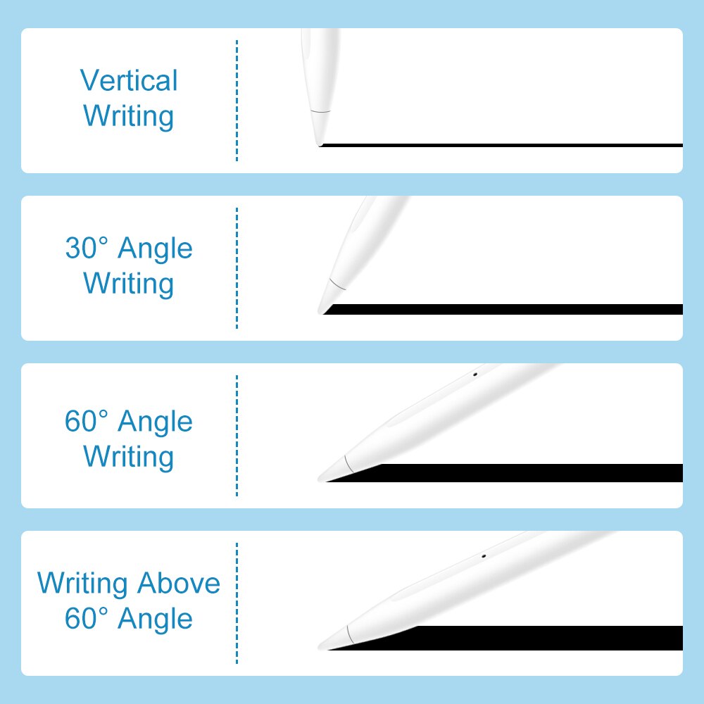 Touch pen stylus voor ipad pro 11 12.9 9.7 air 3 10.2 mini 5 active pencil zonder vertraging tekenpen voor apple pencil 2