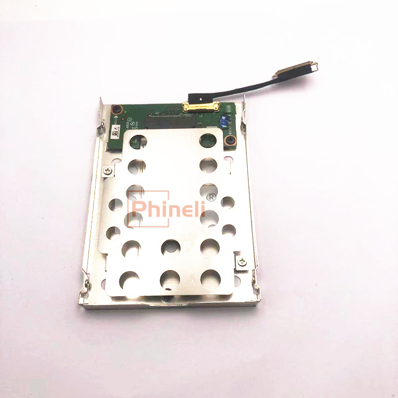 Nowy adapter SSD HDD NVMe M.2 Caddy i kabel do Lenovo ThinkPad T480 T470 X270 M.2 PCIE NVM: Złota