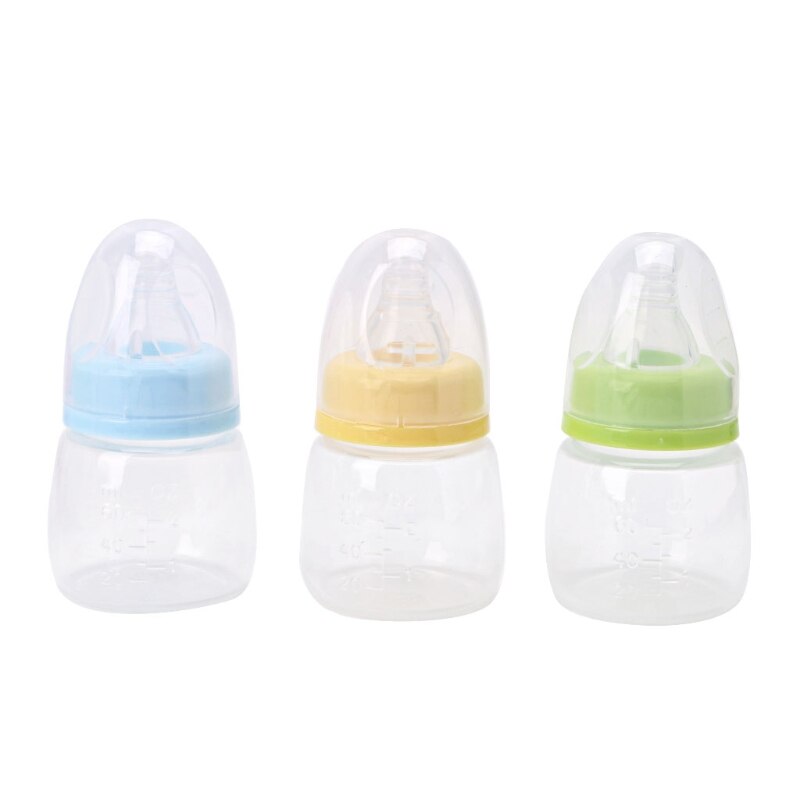 1pc 60ml 2 UNZEN Silikon Standard Hals Baby Kleinkind Fütterung Pflege Nippel Flasche U50F