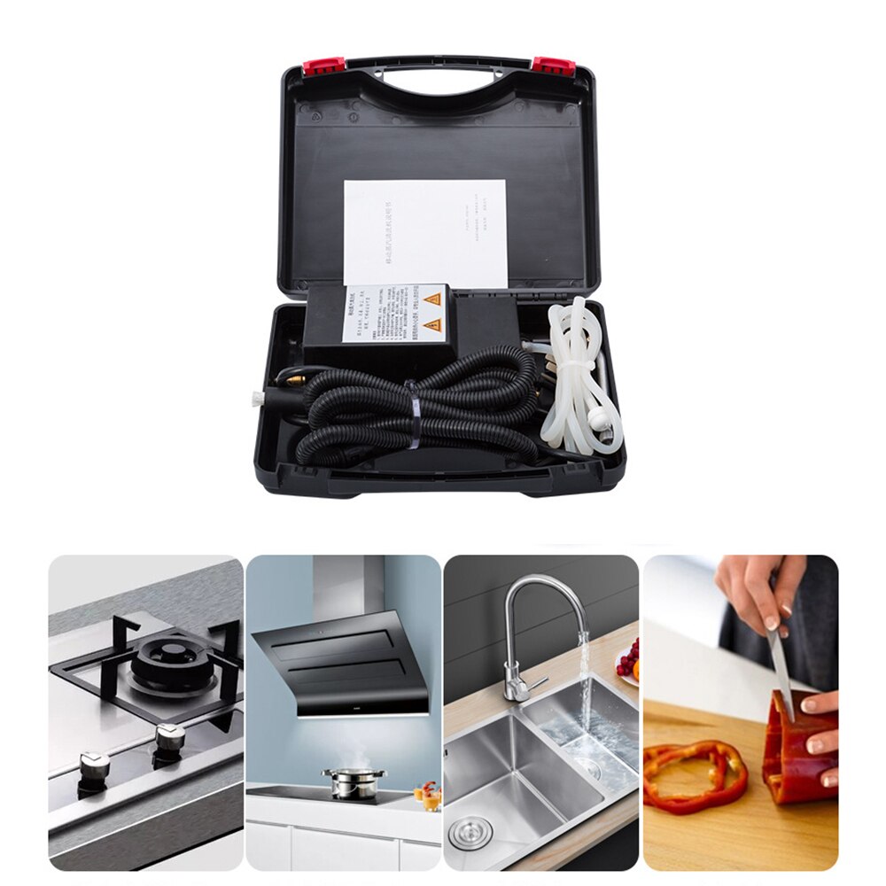 2000W High Temperature High Pressure Mobile Cleaning Machine Multifunction Steam Cleaner Pumping Sterilization Disinfection