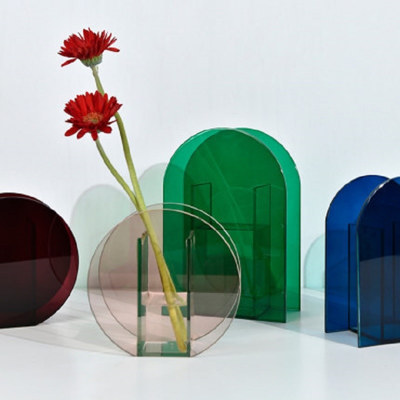 O. Roselif Nordic Vaas Decoratie Thuis Bloem Vazen Woonkamer Desktop Woondecoratie Accessoires Moderne Vazen Voor Bloemen