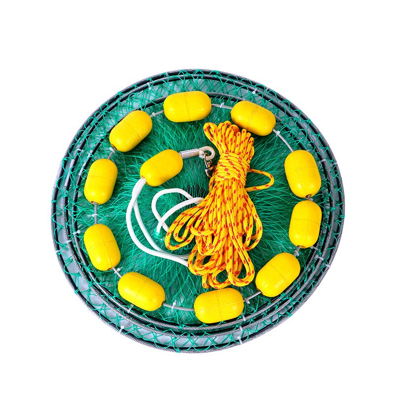 Multi-Float Ball Sea Fishing Fish Basket Small Fish Basket Boat Fishing Fish Net Reservoir Fishing Fish Basket Multi-Buoy Raft F