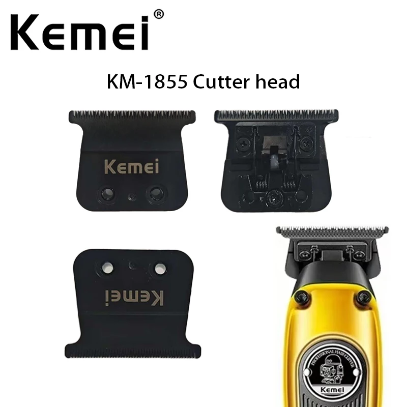 Kemei KM-1855 tondeuse à cheveux électrique produit accessoires de remplacement lame de remplacement tête Salon tondeuse à cheveux accessoires lame