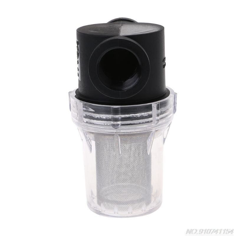 3/4" Irrigation High Flow Pipeline Filter Garden Pond Inline Mesh Strainer Water Pump Filters D17 20