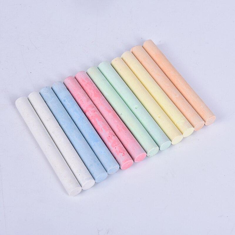 12 Uds. De bolígrafos de tiza sin polvo, tizas de dibujo para pizarra, 6 colores, papelería de oficina, suministros escolares, accesorios ZMONH