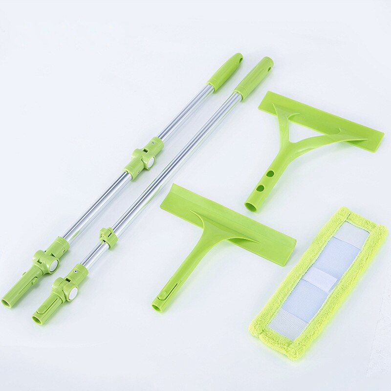 Telescopische hoogbouw Reiniging Glas Spons Mop Multi Cleaner Borstel Wassen Ramen Stof Borstel Makkelijk Schoon de Windows hobot: mop