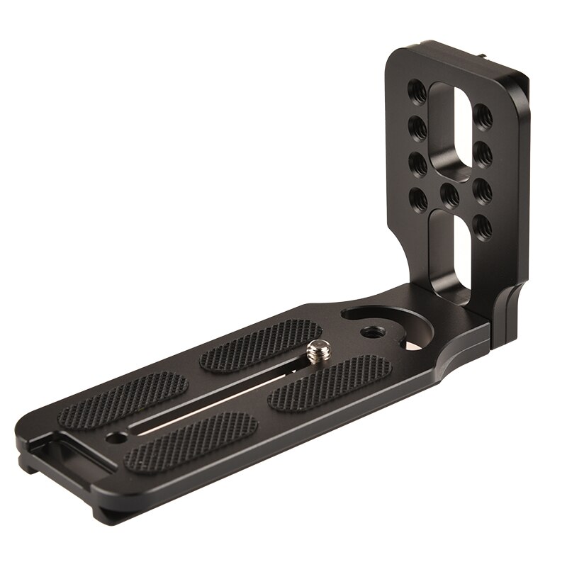 VLOGMAGIC-placa Universal de liberación rápida con forma de soporte en L y doble cola de milano tipo Arca para cámaras DSLR sin espejo