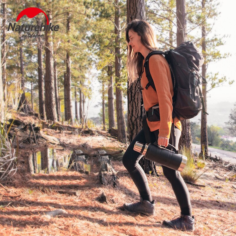 Naturehike Esterna di Isolamento Termico Bollitore 24 minerale di Conservazione di Calore 2200ml Grande Capacità in Acciaio Inox 304 di Acqua Bollitore