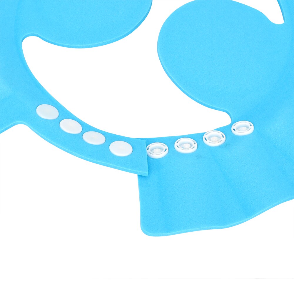 HOOMIN baño lavar el pelo gorra con protección para las orejas niños Cap champú gorros de ducha bebé ducha sombrero protector seguro suave sombrero ajustable