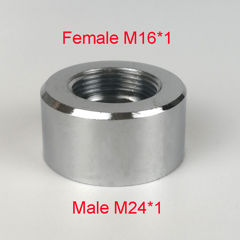 Weibliche M24 Durcheinander rohr passend zu Konverter Wasserhahn stecker Adapter M16 M18 M26 Zahnseide Zubehör männlichen gewinde munddusche: F16xF24