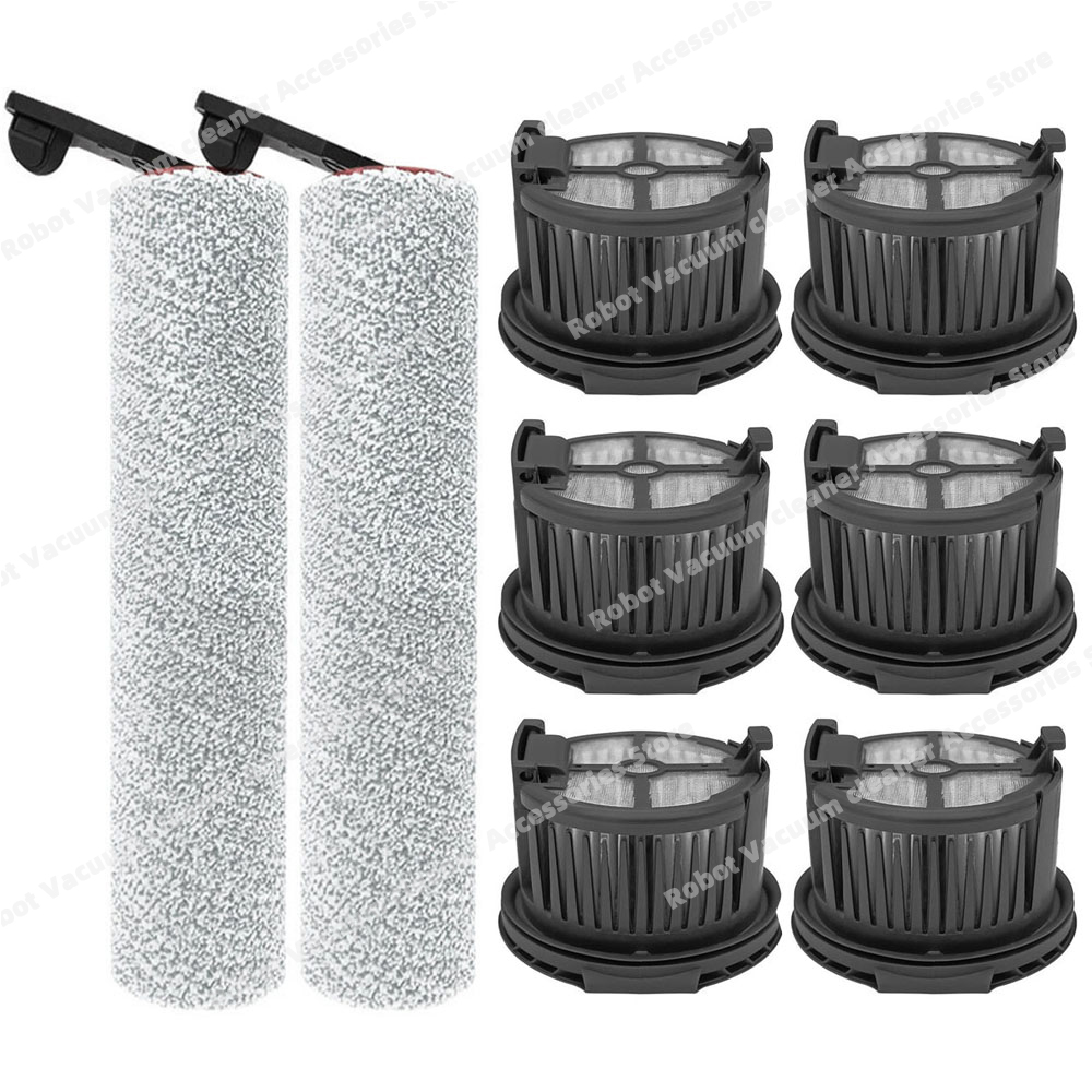 Compatibile con Dreame H20 pro più / H13 pro / H14 pro / H20 ultra / H30 ultra Parti Spazzole a rullo principali Filtri Accessori: Oro