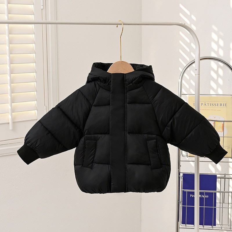 Høst vinter barnejakke smålåve hettejakke takrenne jenter låve tykkere varme parkas yttertøy baby utendørsfrakk