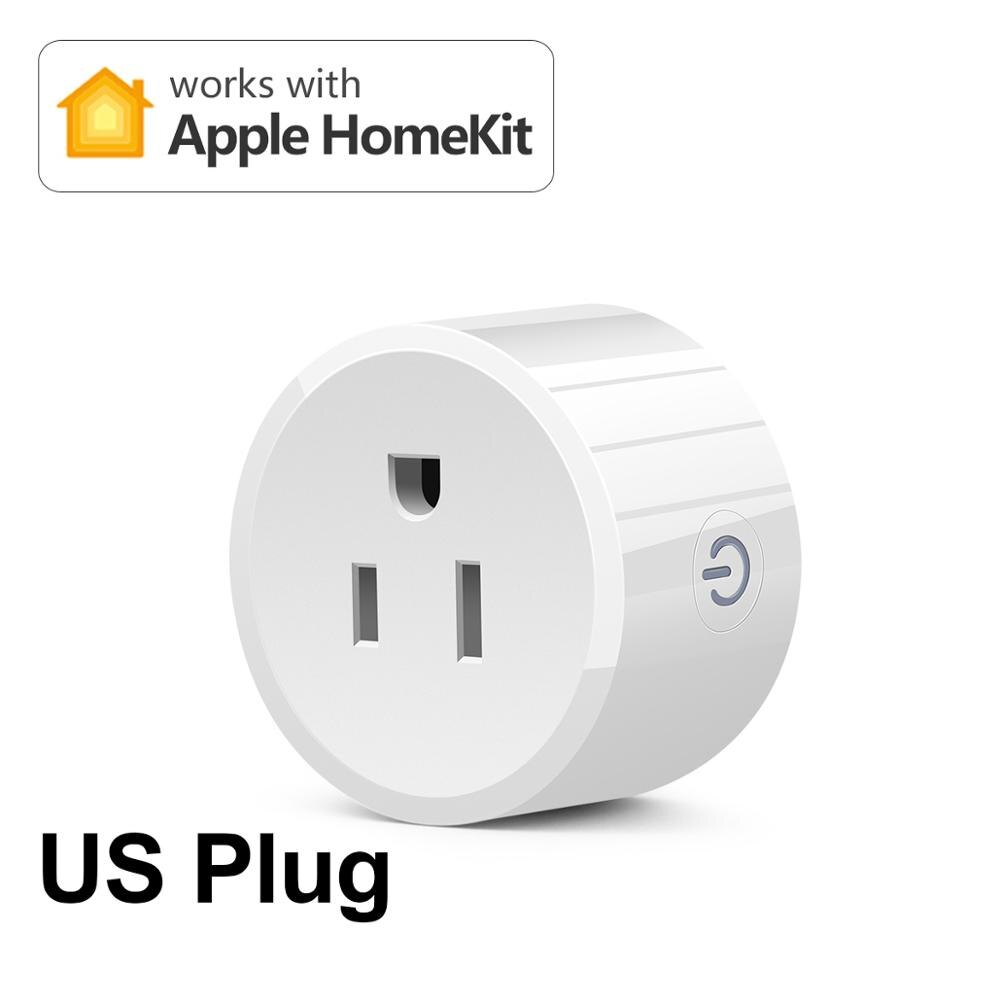 Tuya Smart Home Power Plug Apple Homekit WiFi Socket Application Home Smart Control Power Switch Outlet 85-265V 16A 10A: Tuya WiFi US Plug
