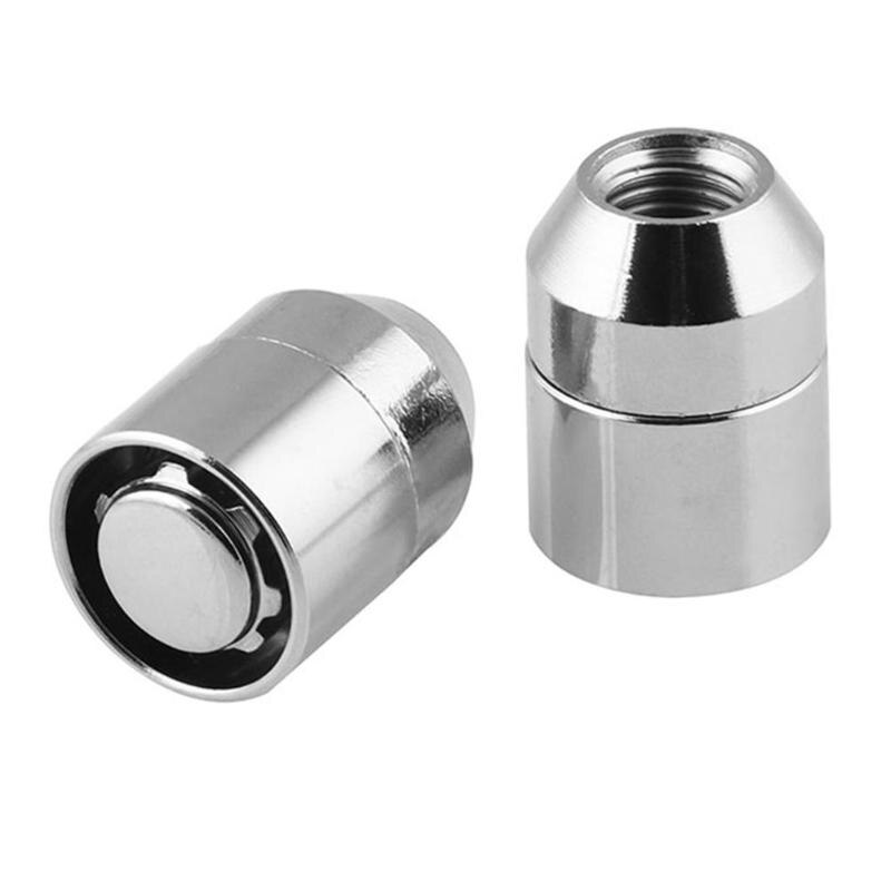 VODOOL, 4 Uds., Tuercas universales para rueda de coche M12x1.5mm, Tuercas antirrobo de seguridad cónicas de 60 grados, juego de accesorios de neumáticos con 1 llave