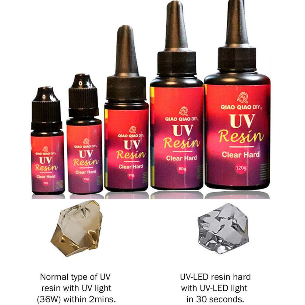 DIY Hard Jewelry Making UV Glue Rubber Thin Transparent Model Craft Resin Dipping UV Accessories Epoxy L1Y6