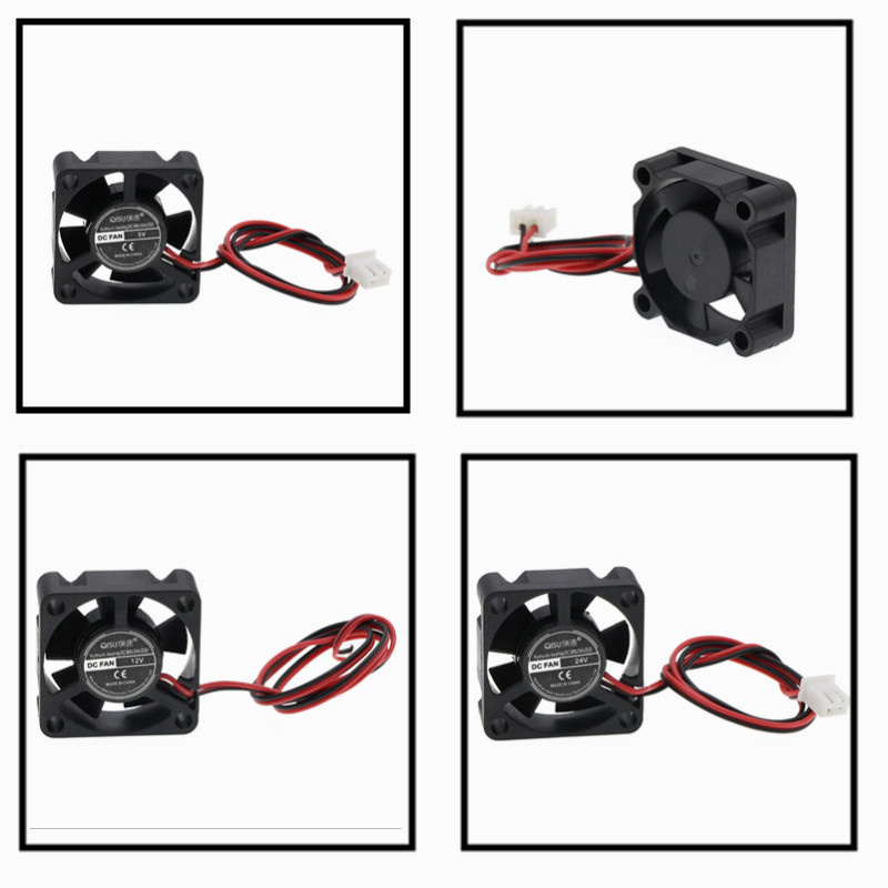Ventilateur de refroidissement 25x25mm 30x30mm DC 5V 12V 18V 24V, refroidisseur sans balais, dissipateur thermique, Mini ventilateur de refroidissement pour projecteur de pièces d'imprimante