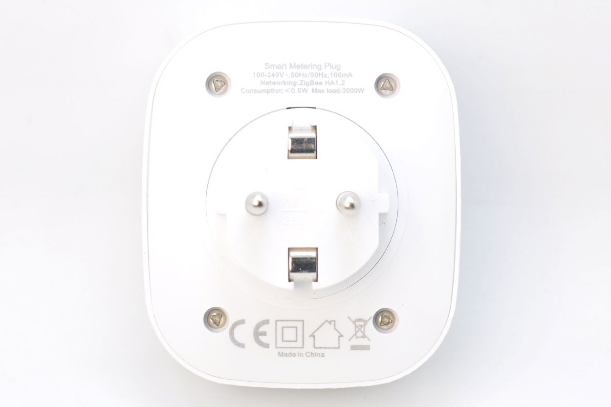 Smart Socket Wireless Zigbee Power Metering Plug EU Wall socket Control Power On off For Smart Home Device By App 3000W USED