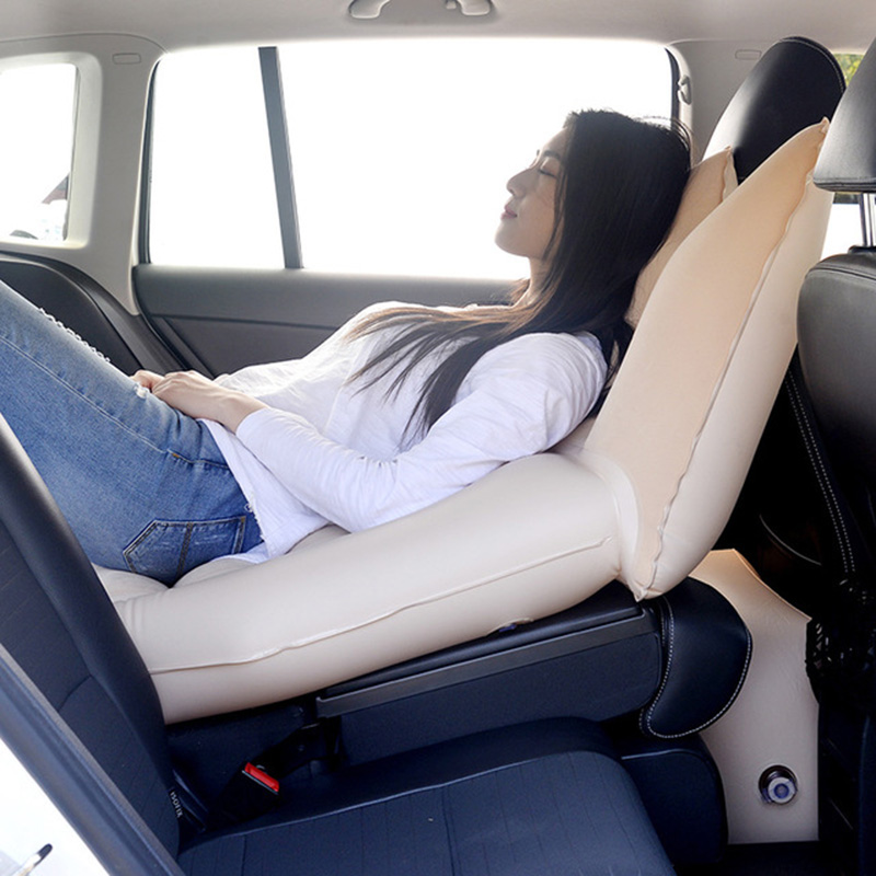 Flocking car bed Automotive interior supplies car travel bed Inflatable bed Car travel mattress Car Back Seat Cover
