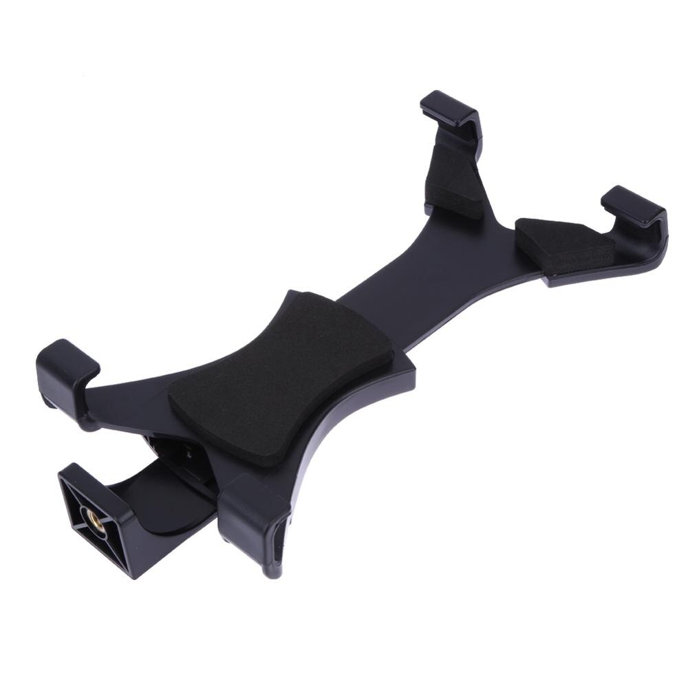 Universal Tablet Tripod Mount Clamp With 1/4"Thread Adapter For iPad 2/3/4/Air/Air2 /mini For Galaxy Tablet Phone Holder