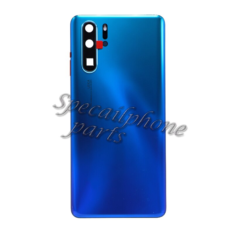 Back Cover Voor Huawei P30 Pro Achter Behuizing Deur Batterij Cover Voor VOG-L29 VOG-L09 VOG-L04 Terug Behuizing Met Camera Lens glas: Auraro