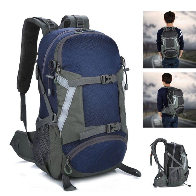 Outdoor Bags Hiking Backpack 30L Waterproof Anti-tear Nylon Bag Men Women Climbing Travel Cycling Sports Backpack