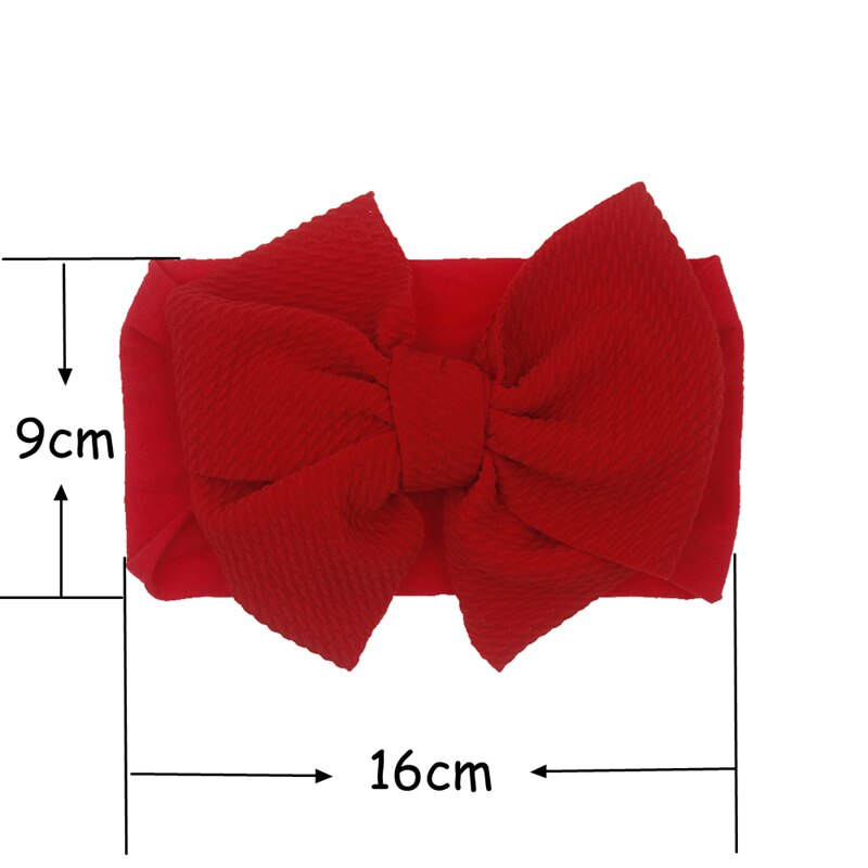 Baby nylon hoofdband zachte strik tulband haarbanden voor meisjes hoofdbanden elastische hoofddoek kinderhaaraccessoires