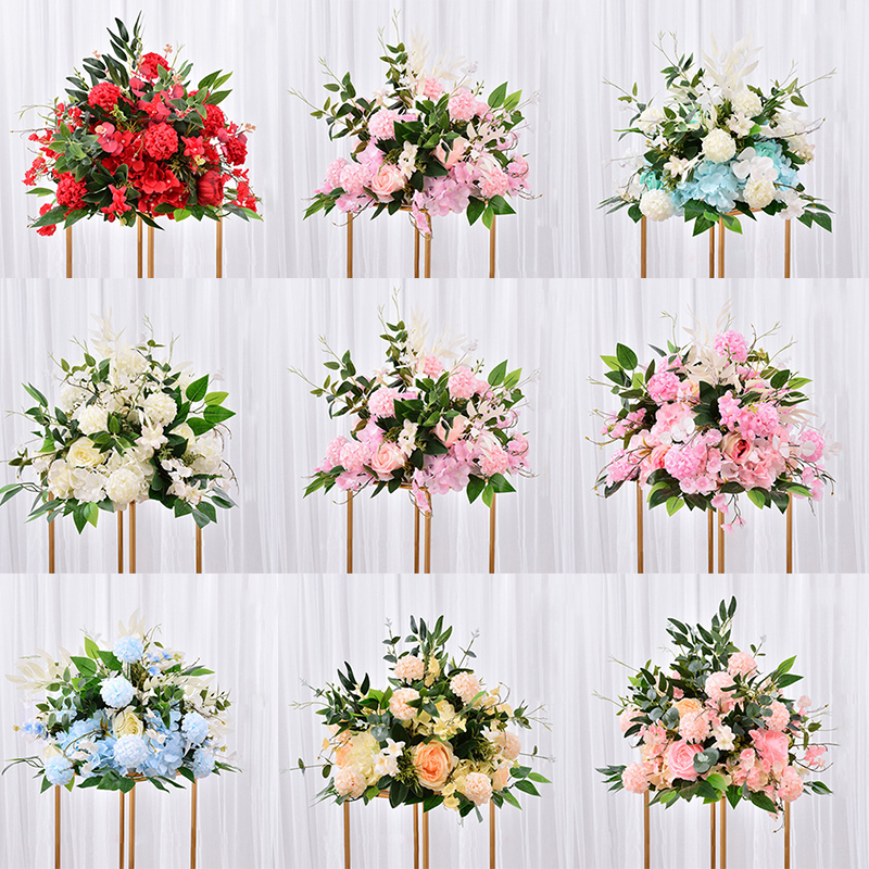 Kunstseide Blumen Ball für Hochzeits feier Dekoration Bühne Anzeige Fenster Dekoration Simulation Blume Hochzeit Zubehör