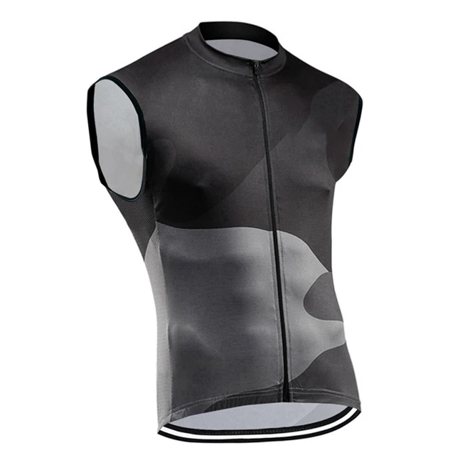 Rsantc 2022 Chaleco de ciclismo para hombre: camiseta transpirable de secado rápido para descenso: S / Azul