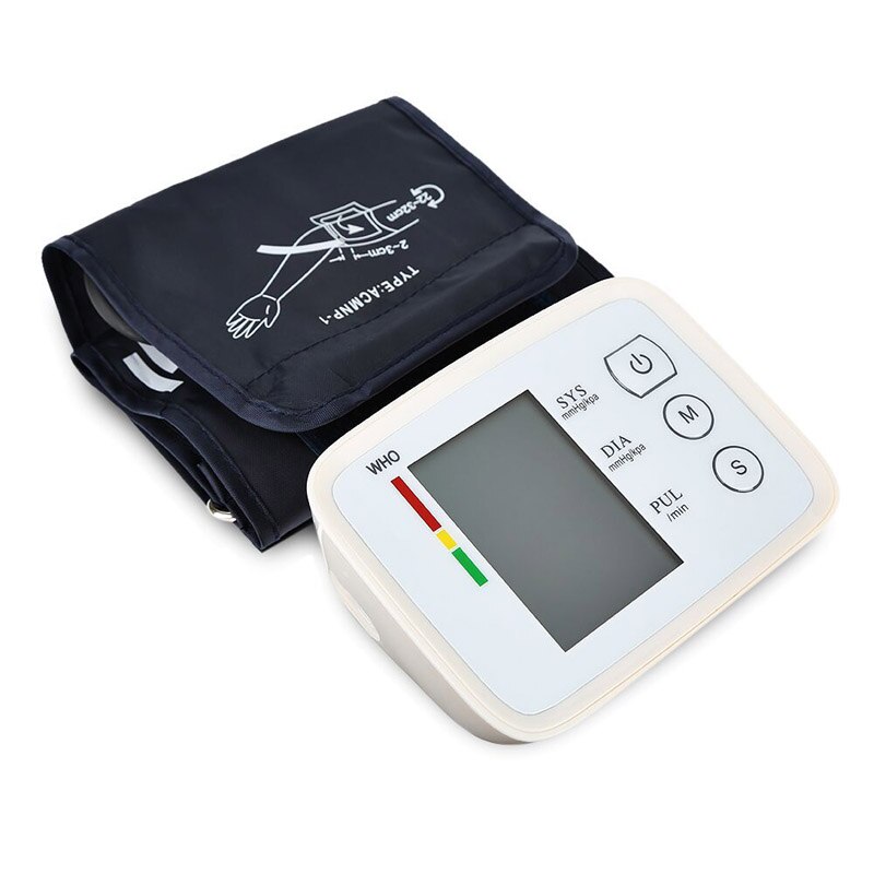 Clever Arm Blutdruck Monitor Digitale Tragbare Herz Blutdruck Meter für Sauerei Automatische blutdruckmessgerät tonometer