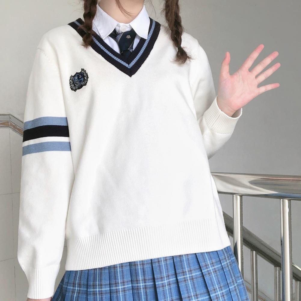 Suéter suave ropa deportiva mujer joven escuela Top de punto para citas