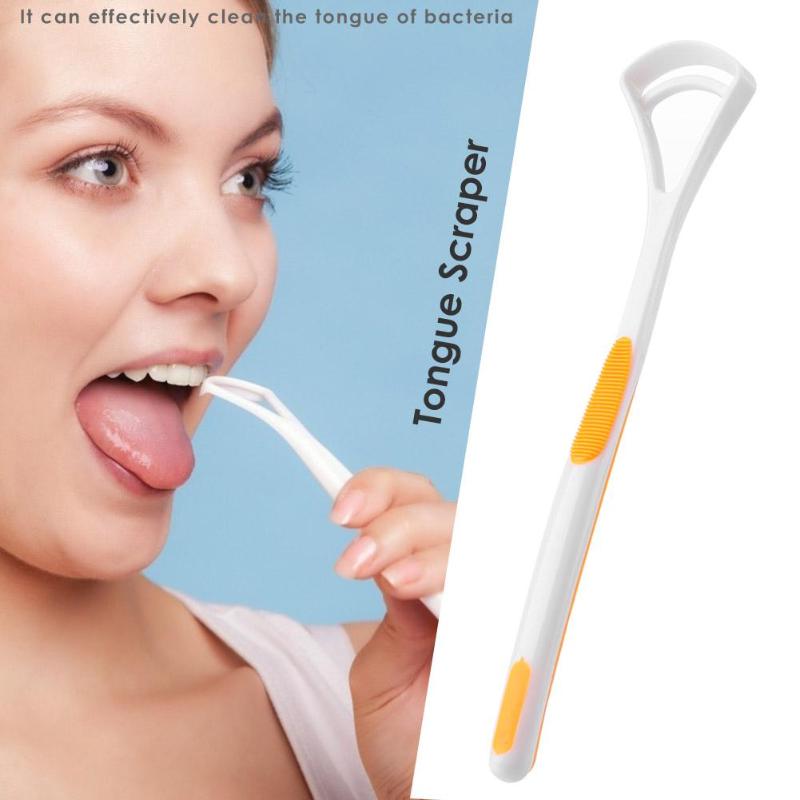 1PC Tongue Brush Tongue Scraper Cleaner Dental Brush Oral Care Toothbrush Tongue Cleaning Tool Fresh Breath