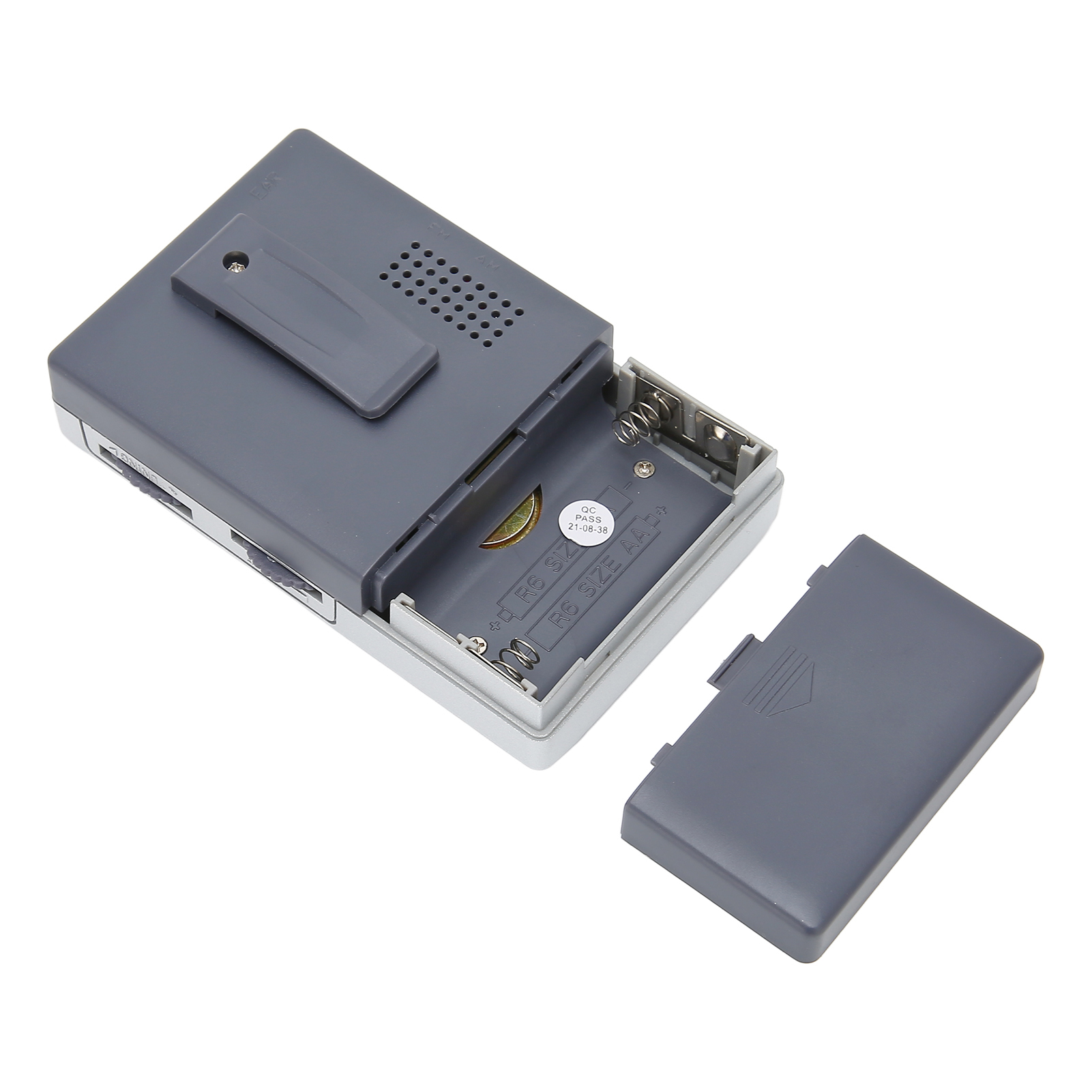 Radio Transistor AM FM portátil, altavoz de 5W, funciona con pilas, Radio de bolsillo para viajes, emergencia, hogar