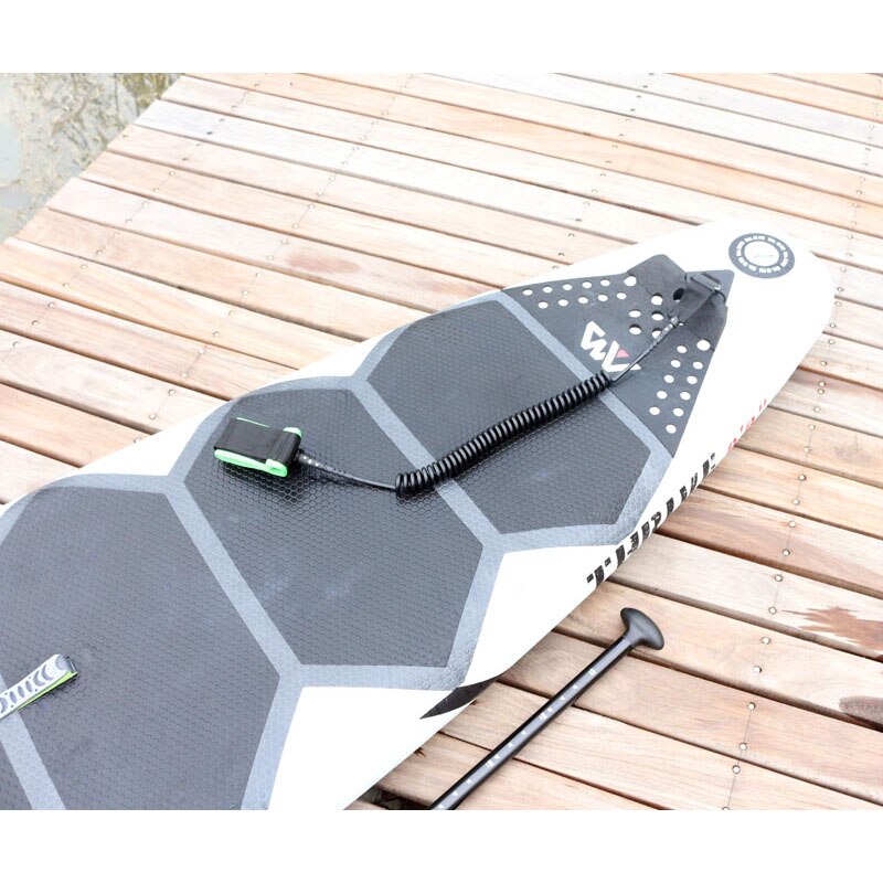 Coiled sup board paddle surf board bein leine seil für sup board surfbrett stand up paddle board seil surfen zubehör a04001