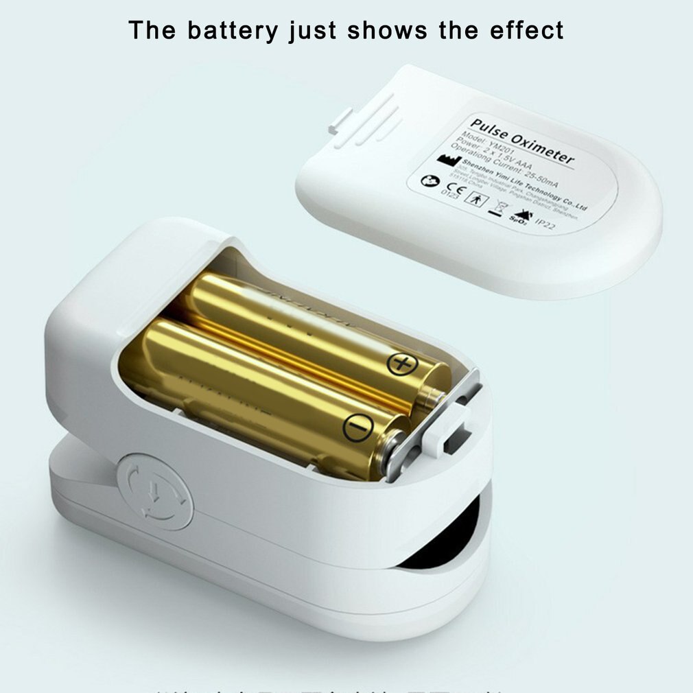 Digitale Vinger Oximeter Pulsoxymeter Kleurenscherm Vinger Clip SPO2 Pr Hartslagmeter Bloedzuurstofverzadiging Monitor