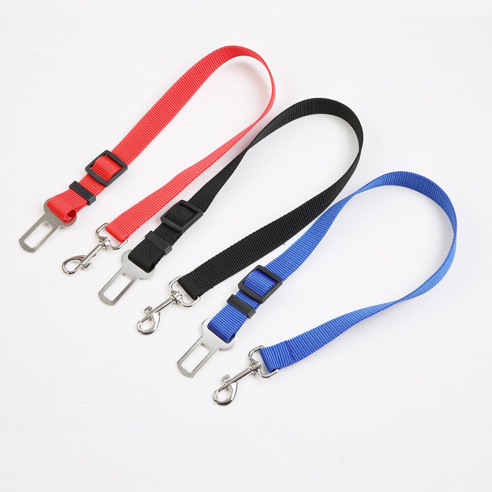 Huisdier Hond Autogordel Universele Praktische Hond Kat Pet Veiligheid Verstelbare Autogordel Harness Leash Reizen Clip Bandjes