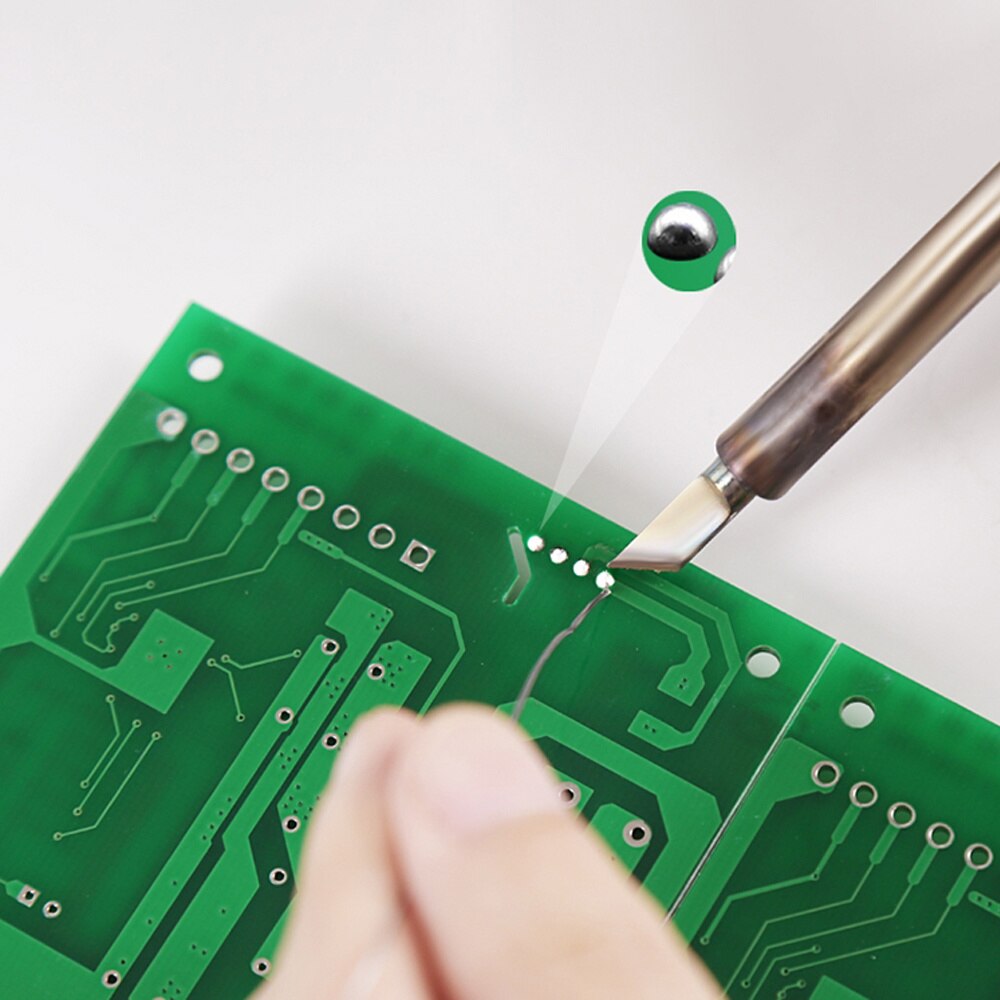 Alambre de estaño para soldadura, alambre de reparación electrónica, soldador de 0,3/0,4/0,5/0,6/0,8/1,0mm, rollo de alambre de soldadura, mejor protección del medio ambiente