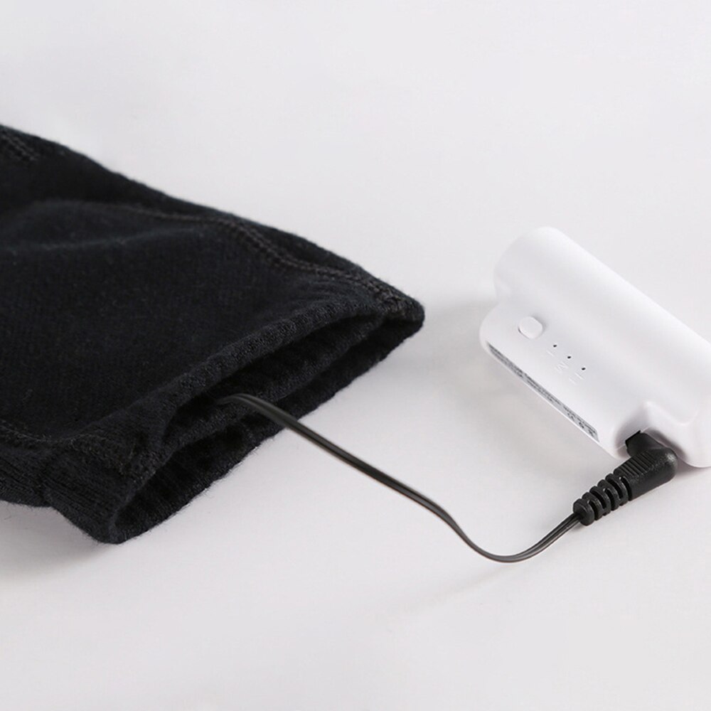 Unisex Winter Heated Socks With Battery Rechargeable Temperature Adjustable Electric Carbon Fiber Heating Warm Feet Cotton Sock