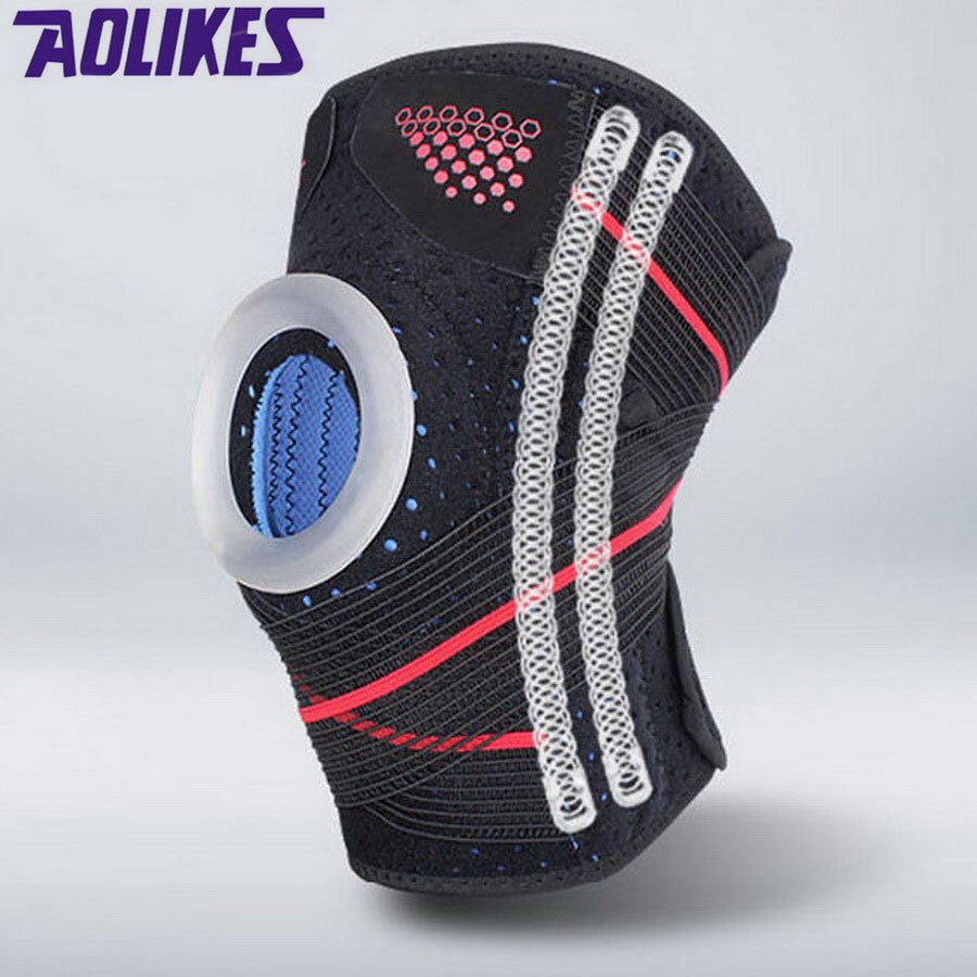 2 pezzi ginocchiere sportive ciclismo ginocchiera compressione ortesi molle supporto ginocchiera palestra mtb artrite lavoro ginocchiera