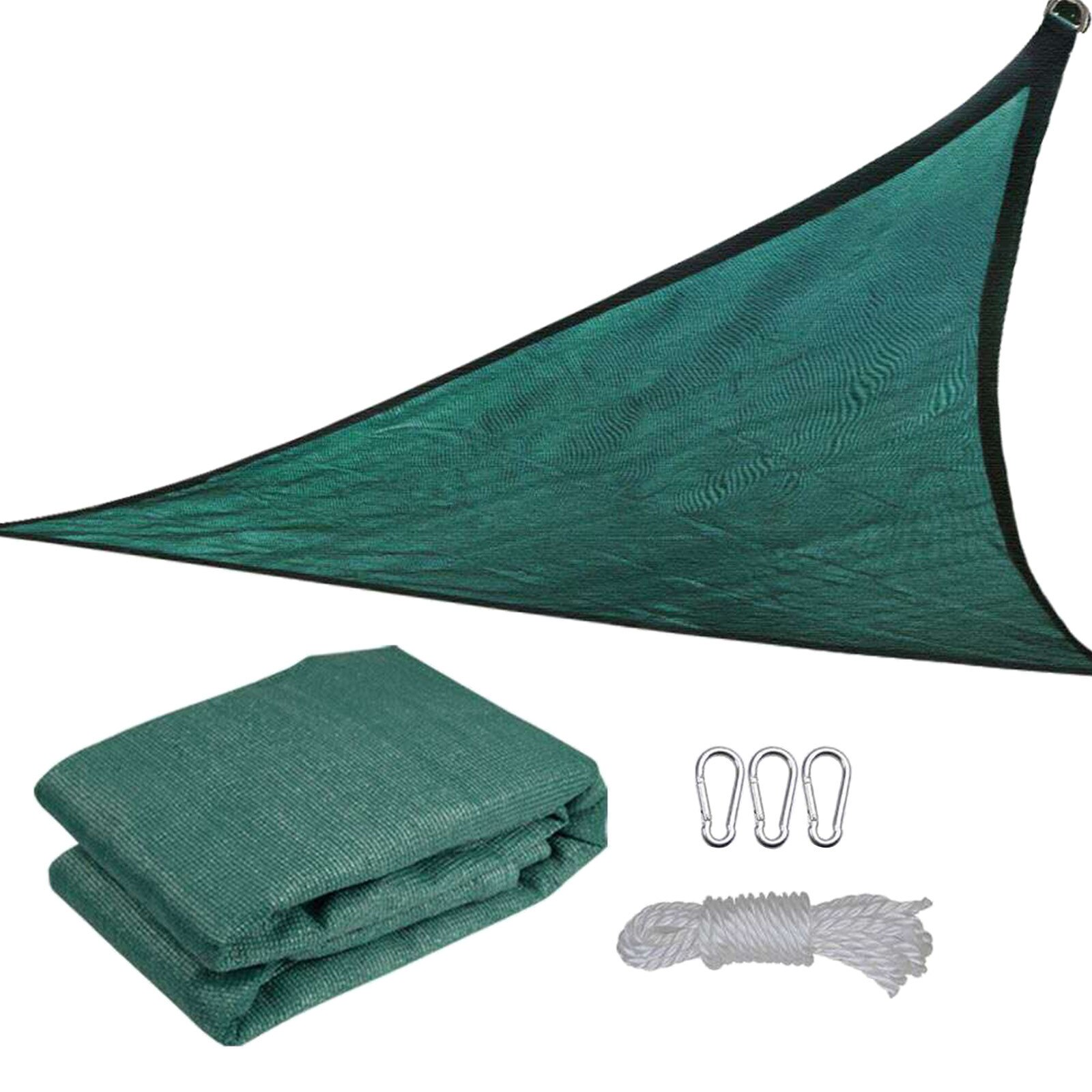 40# Sun Shade Sail Canopy For 98%uv Block Sun Shelter Outdoor Facility&activities Backyard Awning Outdoor Patio Garden Backyard: Green