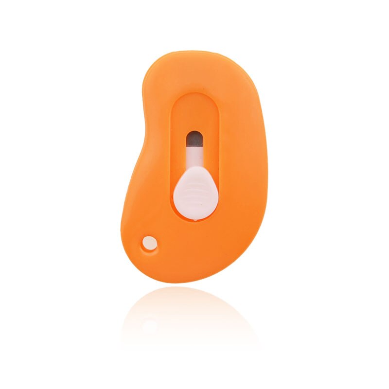 Cuchilla para arte, suministros de arte, cuchillo de utilidad, papel y oficina, bricolaje, arte, cúter, material escolar, cortador de papel: Orange