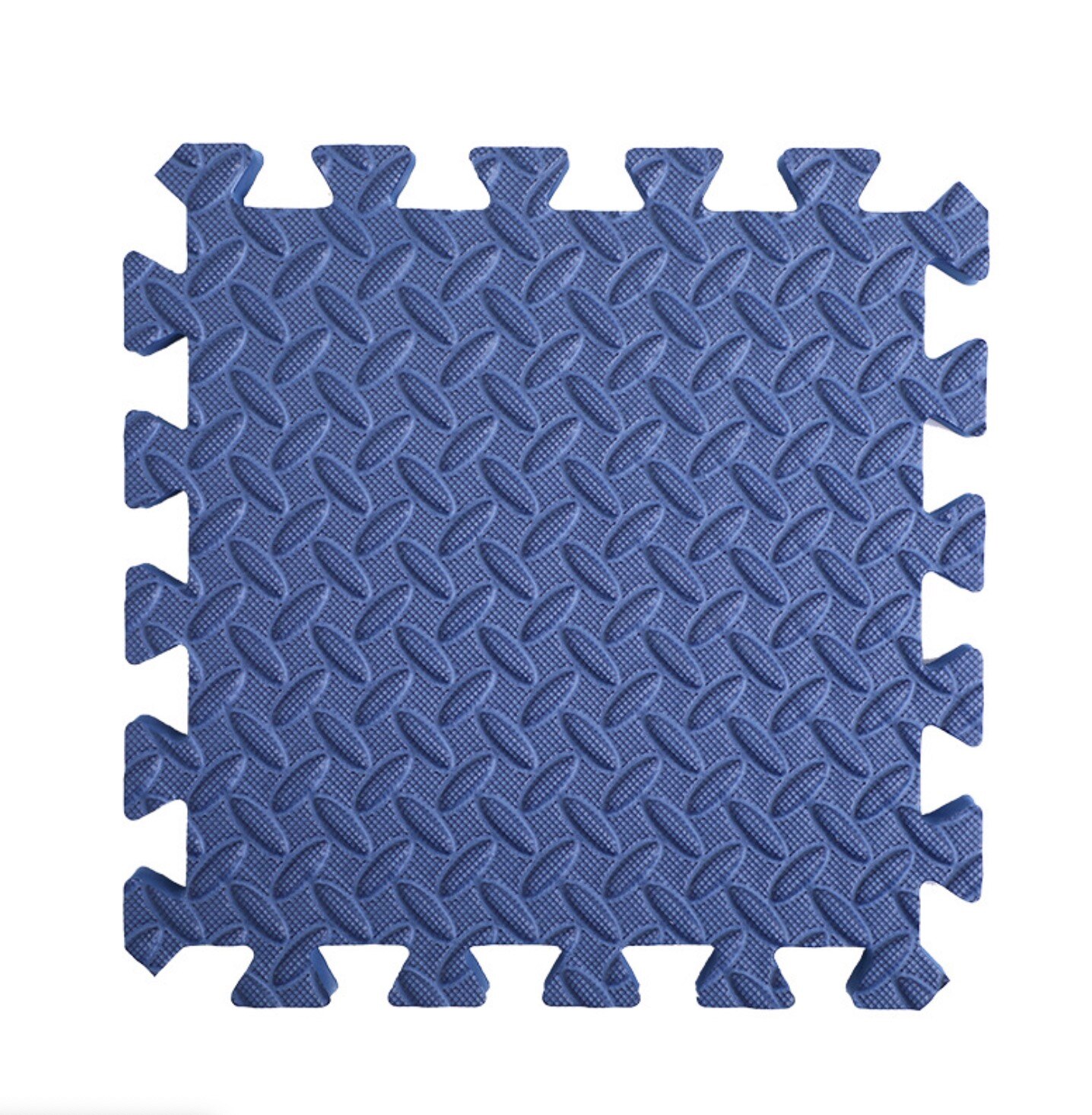 Alfombrilla de goma EVA de 30x30cm para suelo, alfombrilla de espuma suave antideslizante para gimnasio, para hacer ejercicio y Yoga, 12 piezas: 12ps-S-blue