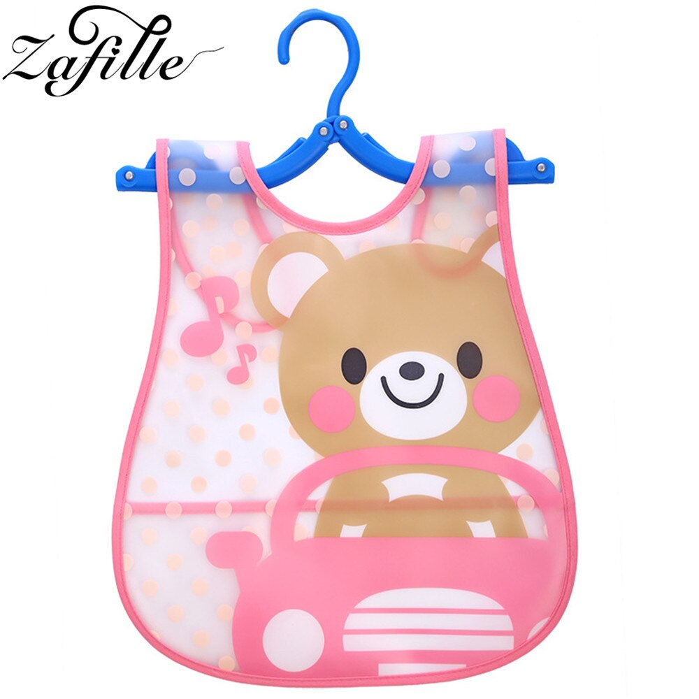 Afille Slabbers Cartoon Print Baby Spullen Plastic Waterdicht Verstelbare Baby Schort Lunch Voeden Kleding Unisex Baby Accessoires