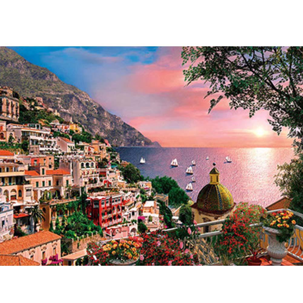1000-Piece Rainbow Scenery Puzzle – Colorful Jigsaw For Adults & Kids, Stress Relief, Family Game