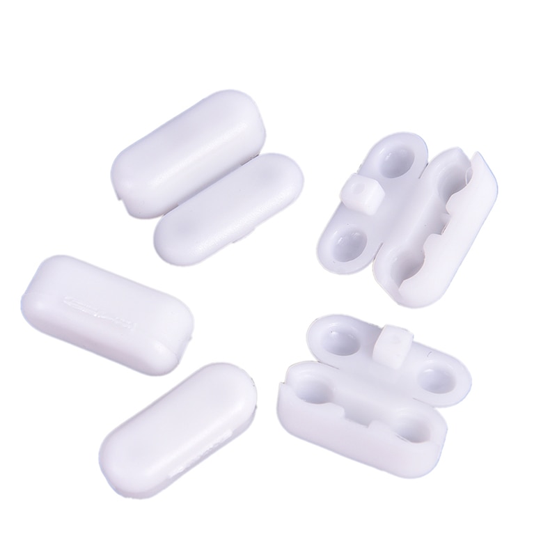 20pcs Roller Blinds Pull Cord Connector Curtain Chain Connector for Vertical Blinds Joiners Spare Tool Replacement Plastic
