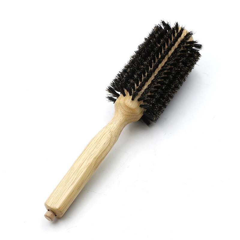 Frisørsalong villsvin bust hår rund børste frisør kam frisør hår børste hår styling kam tre rund børste