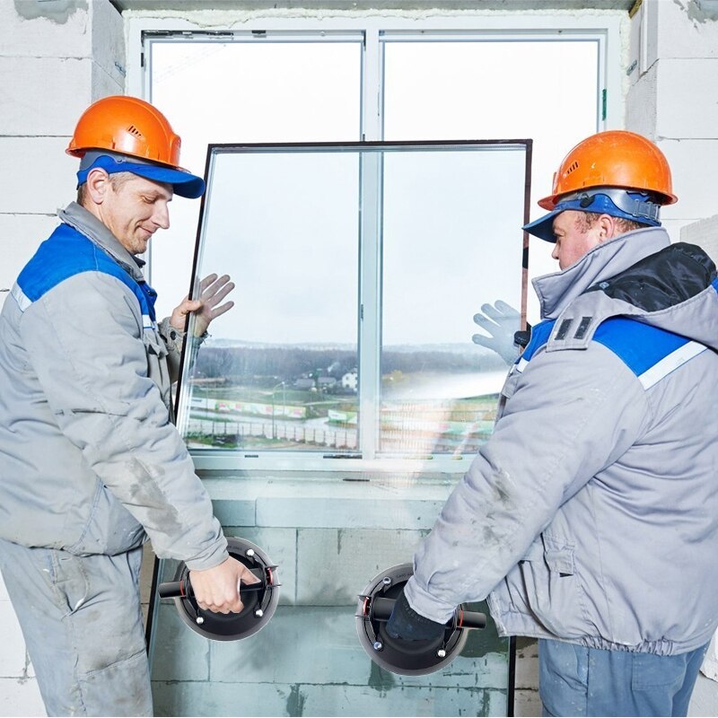 Vacuüm Zuignap Glas Lifter 8 Inch Krachtige Heavy Duty Vacuüm Lifter Industriële Vacuüm Lifter Voor Graniet