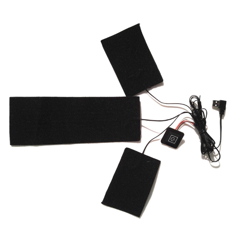 5V 2A USB calentador eléctrico de tela almohadilla de calefacción cintura Abdomen cojín mascota invierno calentador de cintura almohadilla