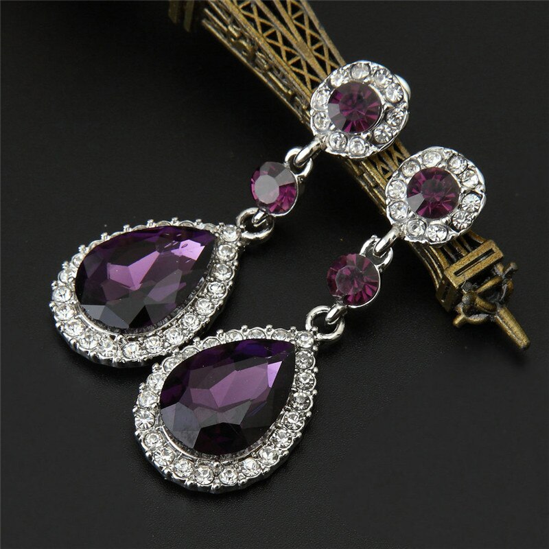 Wedding Jewelry Rhinestone Style Earrings For Women earrings round bohemian brincos Dangle: ter02