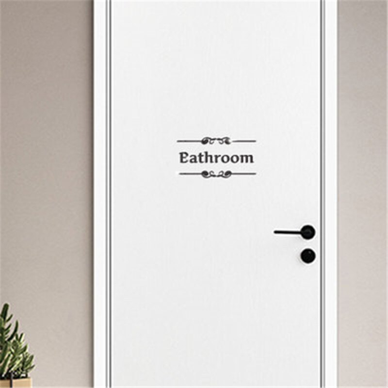 3D lustro naklejka ścienna śmieszne WC toaleta drzwi wejście znak mężczyźni kobiety łazienka akrylowa ściana lustrzana naklejki naklejki bar Dom dekoracje